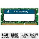 DDR3 1333MHz 8GB 1x204 SODIMM Apple Qualified e ou